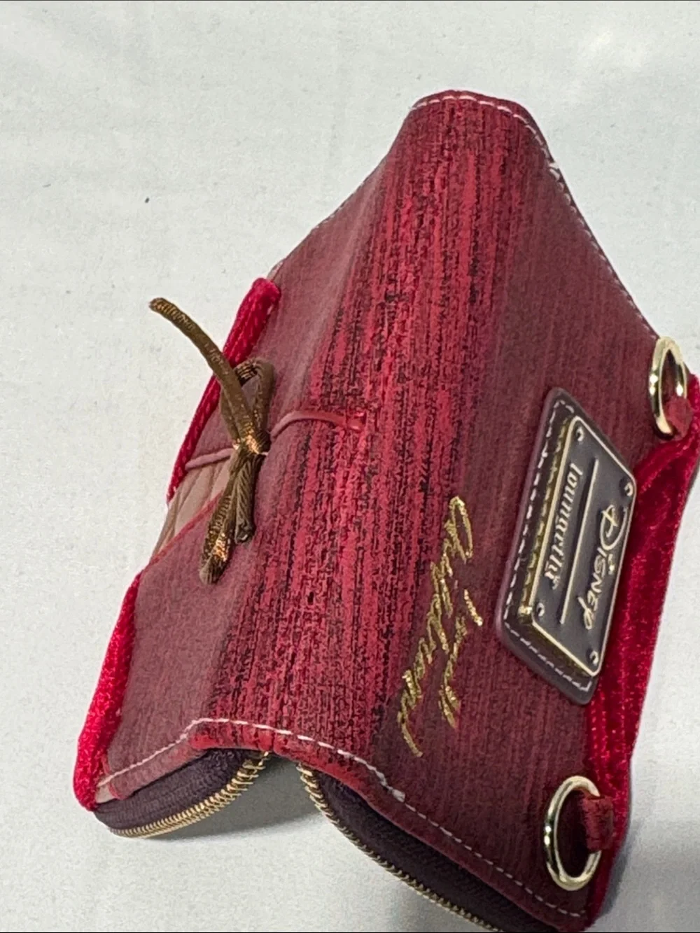 Loungefly Burgundy Velvet 'I Smell Children' Coin Purse